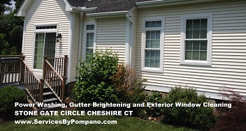 Power Washing Stone Gate Cheshire CT